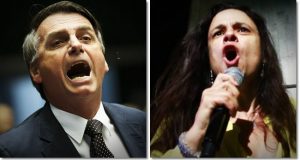 Bolsonaro e Janaina Paschoal