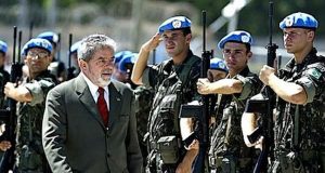 Lula e exército