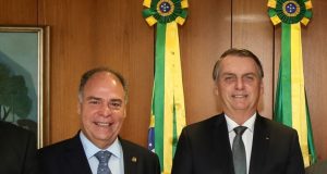 Fernando Bezerra e Bolsonaro. Foto: Marcos Corrêa/PR