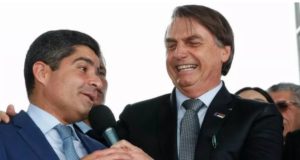 ACM Neto, presidente do DEM, e Bolsonaro