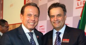 João Doria e Aecio Neves