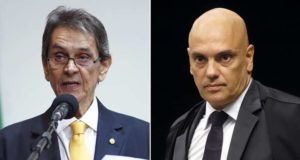 Roberto Jefferson e Alexandre de Moraes