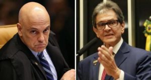 Alexandre de Moraes e Roberto Jefferson