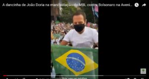 Doria dança na avenida Paulista