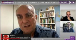 Coronel Marcelo Pimentel em entrevista ao canal DCM TV