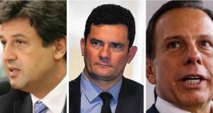 Moro, Mandetta e Doria jantaram em SP