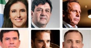 Os candidatos da chamada terceira via