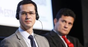 Deltan Dallagnol e Sérgio Moro, da Lava Jato