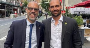 Eduardo Bolsonaro e Allan dos Santos