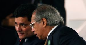 Sergio Moro, o juiz ladrão, e Paulo Guedes