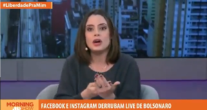 A bolsonarista Zoe Martinez no Morning Show, da Jovem Pan