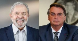 Lula e Jair Bolsonaro