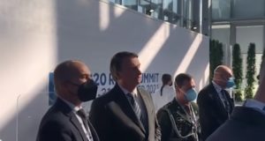 Bolsonaro no G20. Imagem: Reprodução