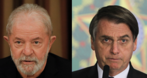 Lula e Jair Bolsonaro