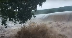 Barragem rompida na Bahia