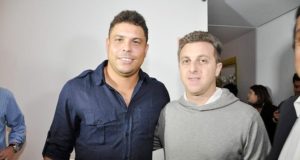 Ronaldo e Luciano Huck