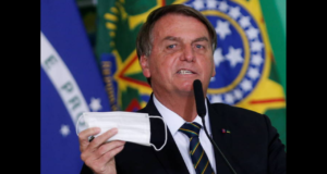 Foto de Bolsonaro