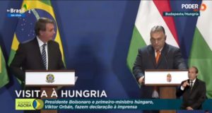 Jair Bolsonaro e Viktor Orbán