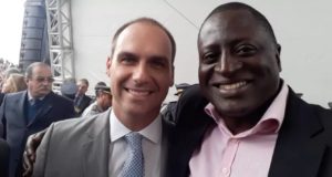 Eduardo Bolsonaro e Hélio Lopes