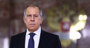 Ministro das Relações Exteriores Sergei Lavrov