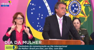 jair Bolsonaro fala sobre Dia Internacional das Mulheres