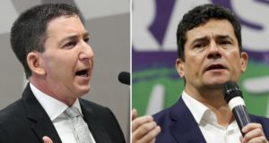 Glenn Greenwald e Sergio Moro