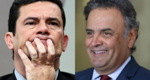 Moro ironiza absolvição de Aécio Neves