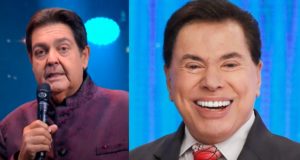 Faustão e Silvio Santos