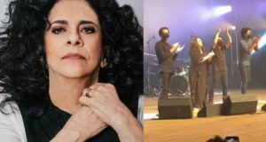 Multidão grita 'fora Bolsonaro' em show e Gal Costa aprova