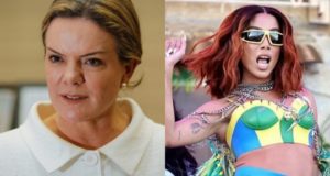 Gleisi Hoffmann detona Bolsonaro e defende Anitta