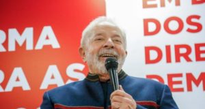 Lula em discurso