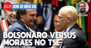 DCM Ao Meio-Dia: Desesperado, Bolsonaro volta a fazer ameaças golpistas: "Que isso custe a minha vida"