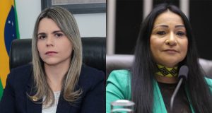 Montagem de fotos de Clarissa Tércio (PP-PE) e Sílvia Waiãpi (PL-AP)