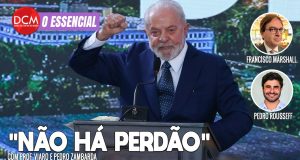 Essencial do DCM - 8/1: “perdão soaria como impunidade”, diz Lula; Zema foge de evento pela democracia. Foto: Reprodução/DCMTV/YouTube