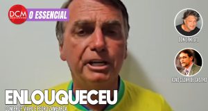 Essencial do DCM: Bolsonaro convoca ato e diz que será candidato em 2026; Michelle desiste de viagem aos EUA. Foto: Reprodução/DCMTV/YouTube