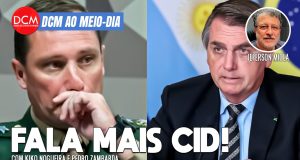 DCM Ao Meio-Dia: Em novo depoimento à PF, Mauro Cid falou de vacinas, joias e golpe; Lula no Datafolha. Foto: Reprodução/DCMTV/YouTube