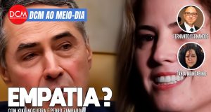 DCM Ao Meio-Dia: Cid confirma que Xandão foi espionado após derrota de Bolsonaro; Barroso e Gabriela Hardt. Foto: Reprodução/DCMTV/YouTube