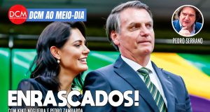 DCM Ao Meio-Dia: CGU processa empresa investigada por beneficiar Michelle; TSE pode colocar Bolsonaro na prisão. Foto: Reprodução/DCMTV/YouTube