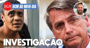 DCM Ao Meio-Dia: PF acha vídeo de nova joia envolvendo Bolsonaro; investigação diz que Adélio agiu sozinho na facada. Foto: Reprodução/DCMTV