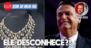 DCM Ao Meio-Dia: Bolsonaro nega conhecer nova joia; Glauber Braga denuncia no DCM o novo "AI-5" de Lira. Foto: Reprodução/DCMTV/YouTube