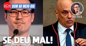 DCM Ao Meio-Dia: PGR arquiva pedido de Deltan contra Moraes; Espanha condena à prisão 3 por ataque racista à Vini Jr. Foto: Reprodução/DCMTV