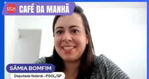 Sâmia Bomfim no DCM. Foto: Reprodução/YouTube