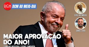 DCM Ao Meio-Dia: Quaest: Aprovação de Lula atinge maior nível do ano; aliados de Bolsonaro esperam denúncia da PGR. Foto: Reprodução/DCMTV