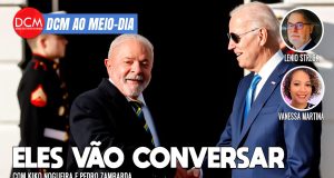 DCM Ao Meio-Dia: Líder do MBL quadruplicou patrimônio em 2 anos; Biden fala com Lula sobre eleição de Maduro. Foto: Reprodução/DCMTV