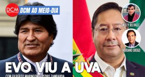 DCM Ao Meio-Dia: O que pretende o ex-presidente boliviano ao detonar seu antigo aliado? Foto: Reprodução/YouTube