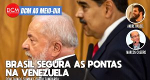 DCM Ao Meio-Dia: Brasil assumirá diplomacia em nome de outros países com Venezuela; Caio Bonfim prata emociona Paris. Foto: Reprodução/DCMTV