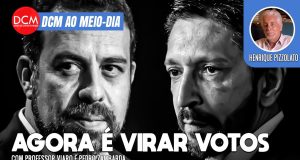 DCM Ao Meio-Dia: Nunes tem 51% e Boulos 40%, diz Real Time Big Data; FMI piora projeção da dívida pública do Brasil. Foto: Reprodução/DCMTV