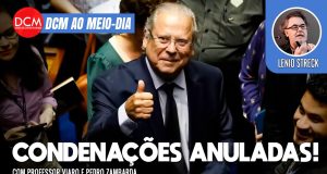 DCM Ao Meio-Dia: Moro surta e Deltan fala em "blindagem a José Dirceu"; Lira trava anistia pensando em sua sucessão. Foto: Reprodução/DCMTV