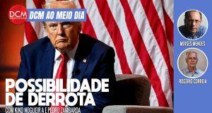 DCM Ao Meio-Dia: Trump admite chance de derrota; Boulos critica a "esquerda que quer virar centro": "su1cídio". Foto: Reprodução/DCMTV