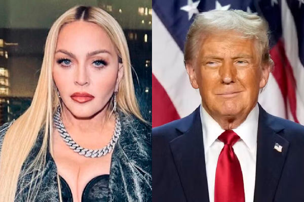 "Criminoso condenado, estuprador e intolerante": Madonna detona Trump